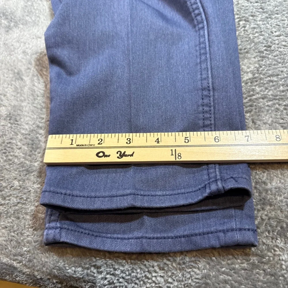 Banana Republic Mens Travel Athletic Fit Pants Blue 34x36 Stretch Washwell Taper